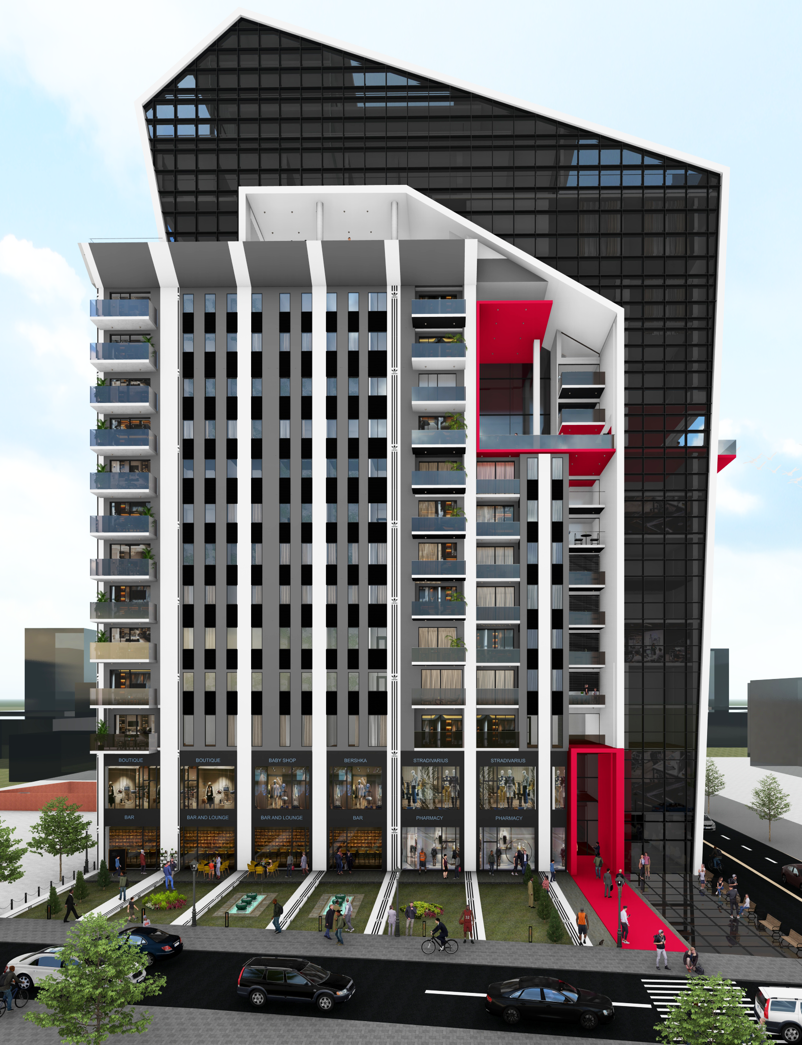 Mila Residence Building Front - MilaRes - Milla Residence