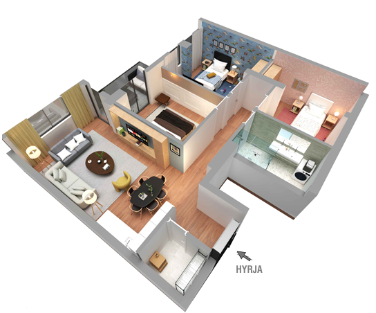 Apartment 6 Layout