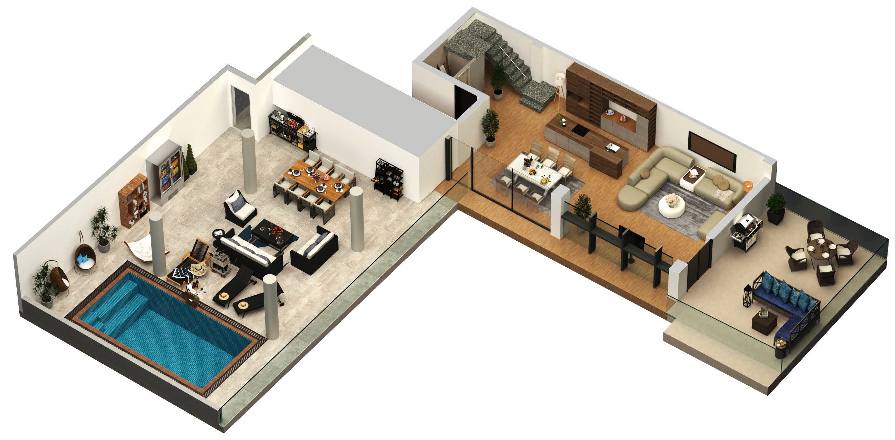 Apartment 4 Layout