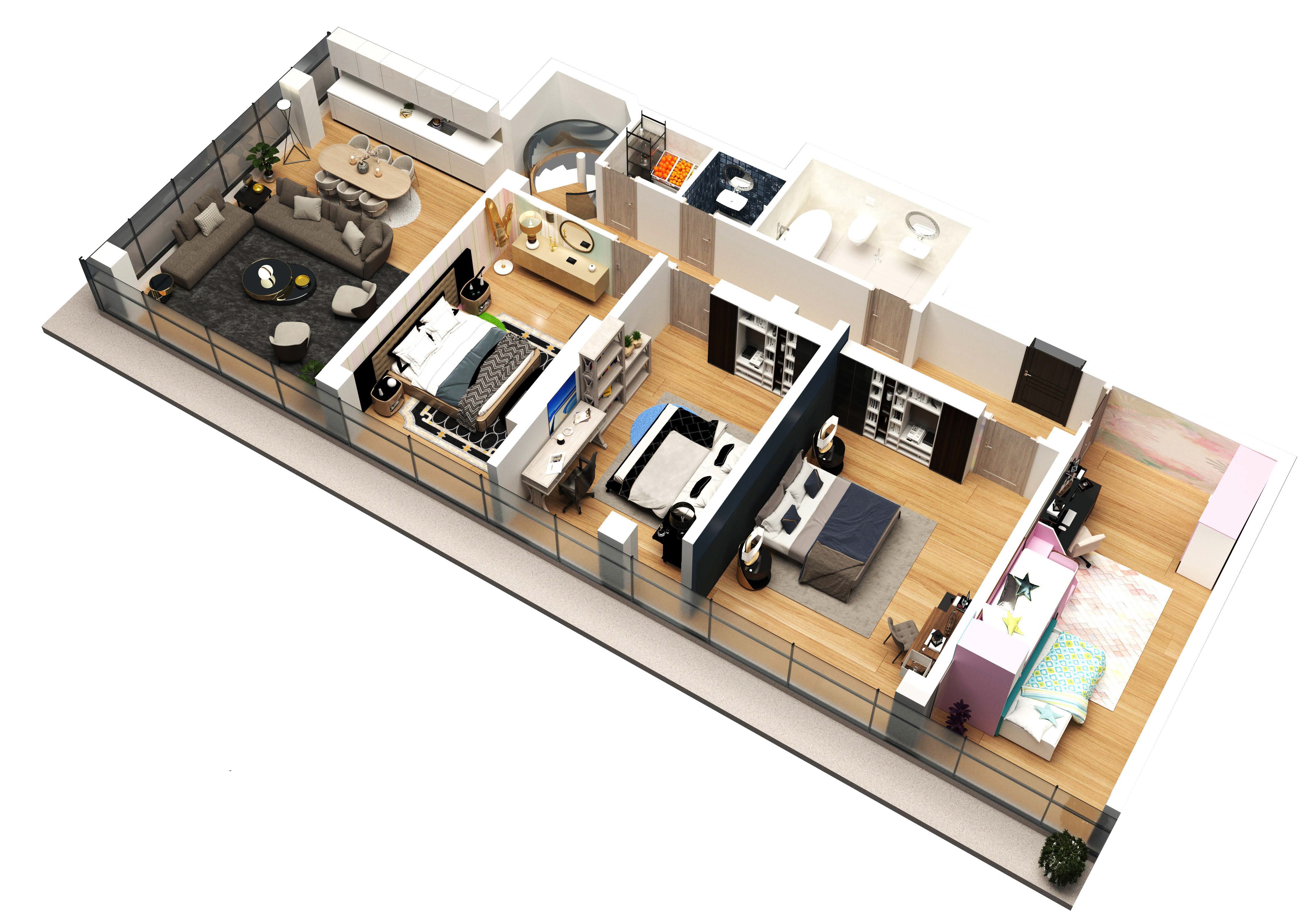 Apartment 4 Layout